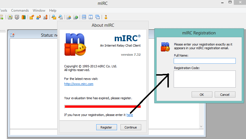 mIRC 7.71 Crack With Registration Code Free Download Full Version