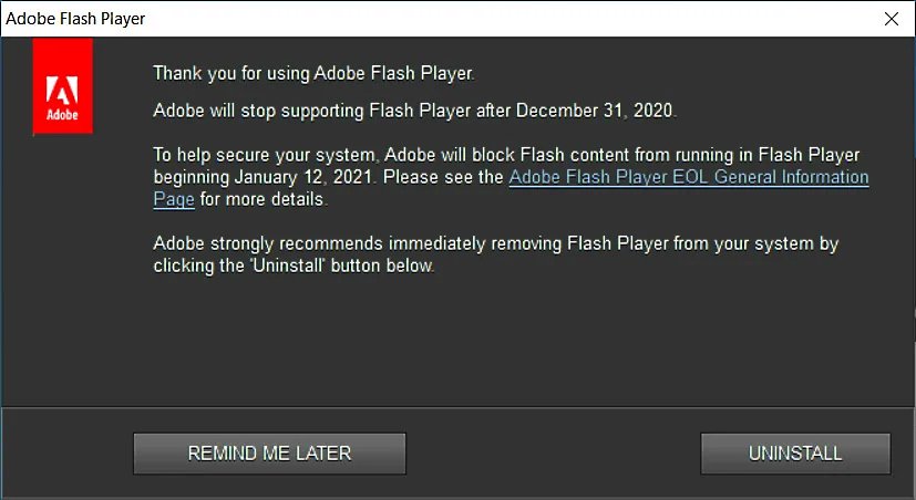 Adobe Flash Player Cracked